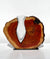 Carob Wood and Clear Amphora