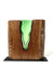 Emerald Glass "Lake" with Walnut Wood Wood, Glass, Metal Base Scott Slagerman Glass 