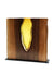 Small Topaz Glass with Walnut Wood Scott Slagerman Glass 